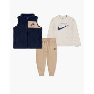 Nike Baby 3 Piece Set Vest Shirt Pants Sizes 2T, 3T, 4T